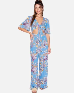 Women Hurley Dresses & Rompers*Flora Tie Front Jumpsuit
