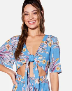 Women Hurley Dresses & Rompers*Flora Tie Front Jumpsuit