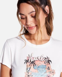 Women Hurley Tops & T-Shirts*Flower Tubing Baby Tee