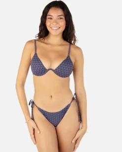 Women Hurley Bikini Bottoms|Bikinis*Geo Mirage Moderate Tie Side Bottom