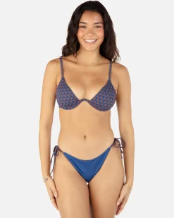 Women Hurley Bikini Bottoms|Bikinis*Geo Mirage Moderate Tie Side Bottom