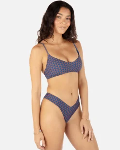 Women Hurley Bikini Bottoms|Bikinis*Geo Mirage V Front Skimpy Bottom