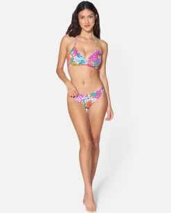 Women Hurley Bikini Bottoms|Bikinis*Groovy Floral Moderate Bottom