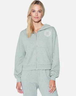 Women Hurley Hoodies & Fleece*Hot Spot Crop Zip Up Hoodie