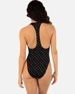 Women Hurley One Piece*Icon Cheeky Racerback One Piece