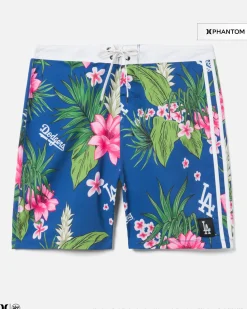 Hurley Boardshorts*X 47 Los Angeles Dodgers Phantom Tailgate Tropics Boardshorts 18"