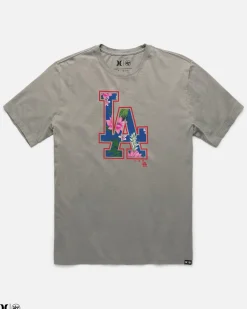 Hurley Tshirts & Tops*X 47 Los Angeles Dodgers Short Sleeve T-Shirt