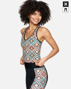 Women Hurley Bikini Tops|Bikinis*X Black Girls Surf Max Tankini