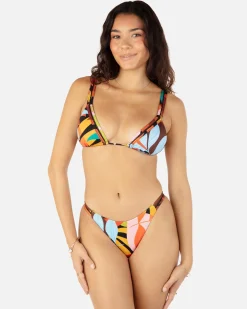 Women Hurley Bikini Bottoms|Bikinis*Jungle Beach Cheeky Kansai Tab Side Bottom