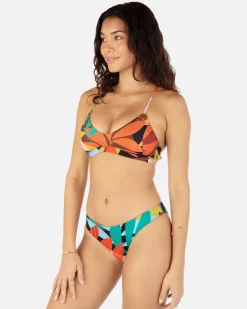 Women Hurley Bikini Bottoms|Bikinis*Jungle Beach Reversible Moderate Bottom