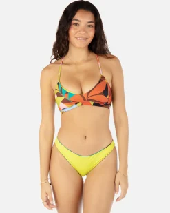 Women Hurley Bikini Bottoms|Bikinis*Jungle Beach Reversible Moderate Bottom