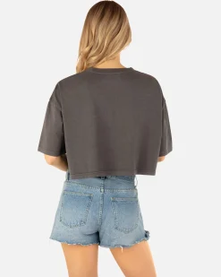 Women Hurley Tops & T-Shirts*Jungleer Boyfriend Crop Tee