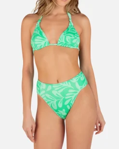 Women Hurley Bikini Bottoms|Bikinis*Marina Rib Moderate High Rise Bottom