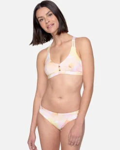 Women Hurley Bikini Bottoms|Bikinis*Max Aloha Hibiscus Moderate Bottom