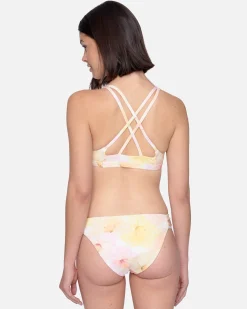 Women Hurley Bikini Bottoms|Bikinis*Max Aloha Hibiscus Moderate Bottom