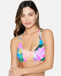 Women Hurley Bikini Tops|Bikinis*Max Isla Pull On Top