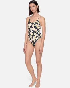 Women Hurley Bikini Tops|Bikinis*Max Plumeria Moderate One Piece