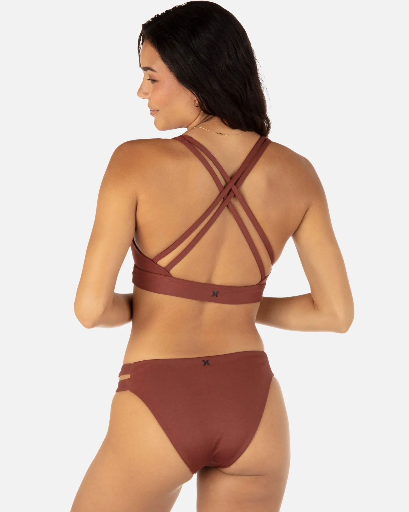 Women Hurley Bikini Tops|Bikinis*Max Solid Scoop Top