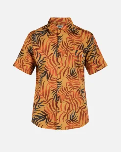 Hurley Tshirts & Tops|Button Downs*One And Only Lido Stretch Short Sleeve Shirt