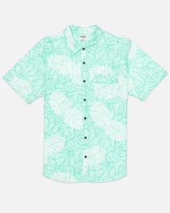 Hurley Tshirts & Tops|Button Downs*One And Only Lido Stretch Short Sleeve Shirt