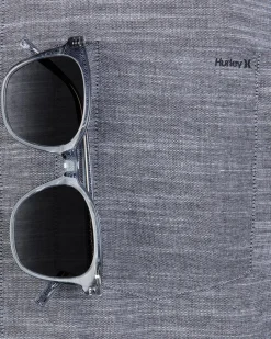 Hurley Tshirts & Tops|Button Downs*One And Only Stretch Short Sleeve Shirt
