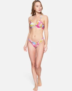 Women Hurley Bikini Bottoms|Bikinis*Palm Paradise Moderate Surf Bottom