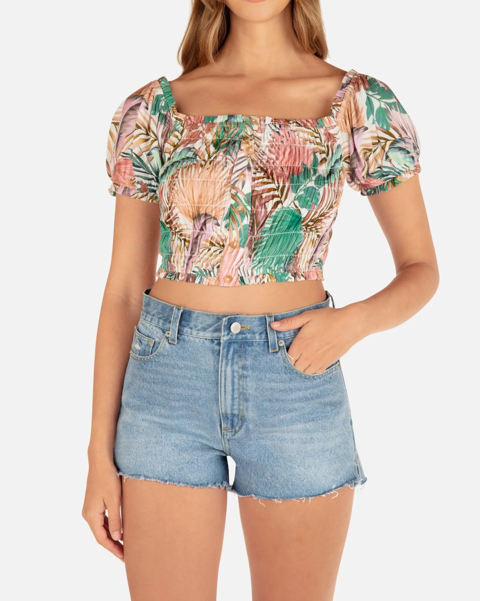Women Hurley Tops & T-Shirts*Palmetto Sunset Top