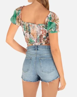 Women Hurley Tops & T-Shirts*Palmetto Sunset Top