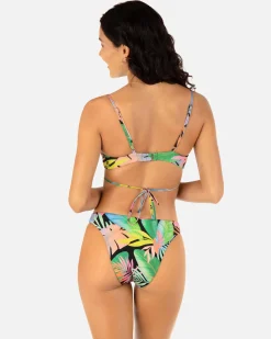 Women Hurley Bikini Bottoms|Bikinis*Paradise Reversible Cheeky Scoop Bottom