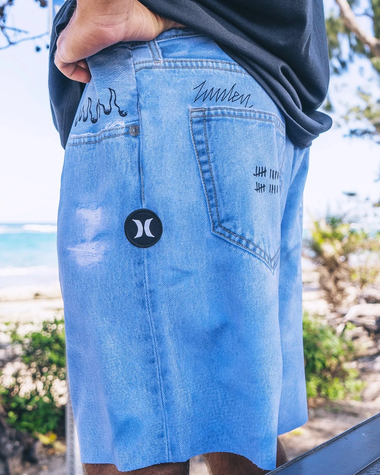 Hurley Boardshorts*Phantom-Eco Merica Denim Boardshort 18"
