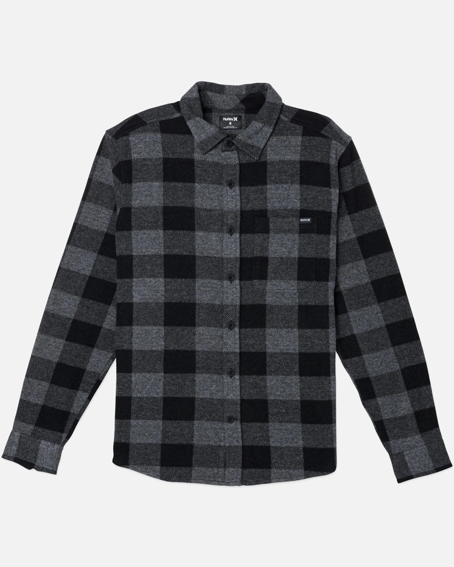 Hurley Tshirts & Tops|Button Downs*Portland Knit Long Sleeve Flannel