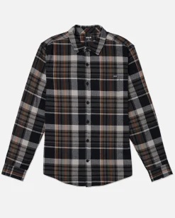 Hurley Tshirts & Tops|Button Downs*Portland Organic Long Sleeve Flannel