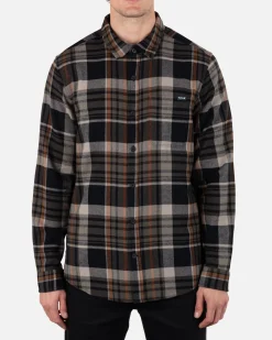 Hurley Tshirts & Tops|Button Downs*Portland Organic Long Sleeve Flannel