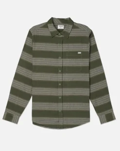 Hurley Tshirts & Tops|Button Downs*Portland Organic Long Sleeve Flannel