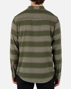 Hurley Tshirts & Tops|Button Downs*Portland Organic Long Sleeve Flannel