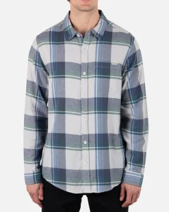 Hurley Tshirts & Tops|Button Downs*Portland Organic Long Sleeve Flannel