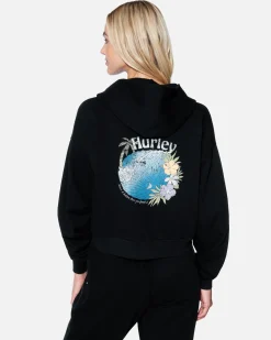 Women Hurley Hoodies & Fleece*Protect The Sea Crop Zip Up Hoodie