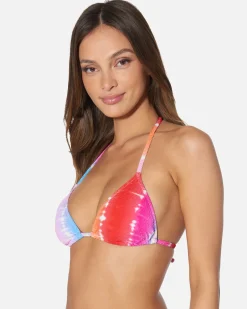 Women Hurley Bikini Tops|Bikinis*Rainbow Ombre Classic Tri Top