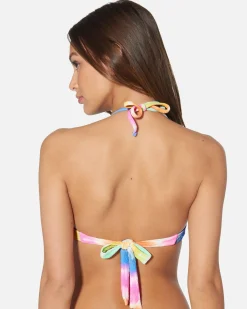 Women Hurley Bikini Tops|Bikinis*Rainbow Ombre Front Halter