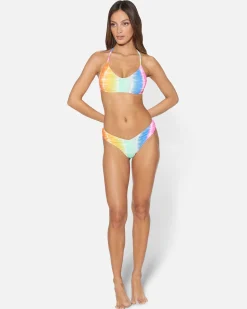 Women Hurley Bikini Tops|Bikinis*Rainbow Ombre Front Halter