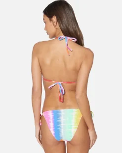 Women Hurley Bikini Bottoms|Bikinis*Rainbow Ombre Moderate Tie Side Bottom