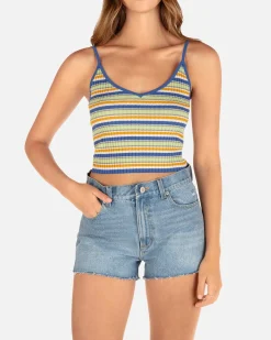 Women Hurley Tops & T-Shirts*Redondo Stripe Sweater Tank