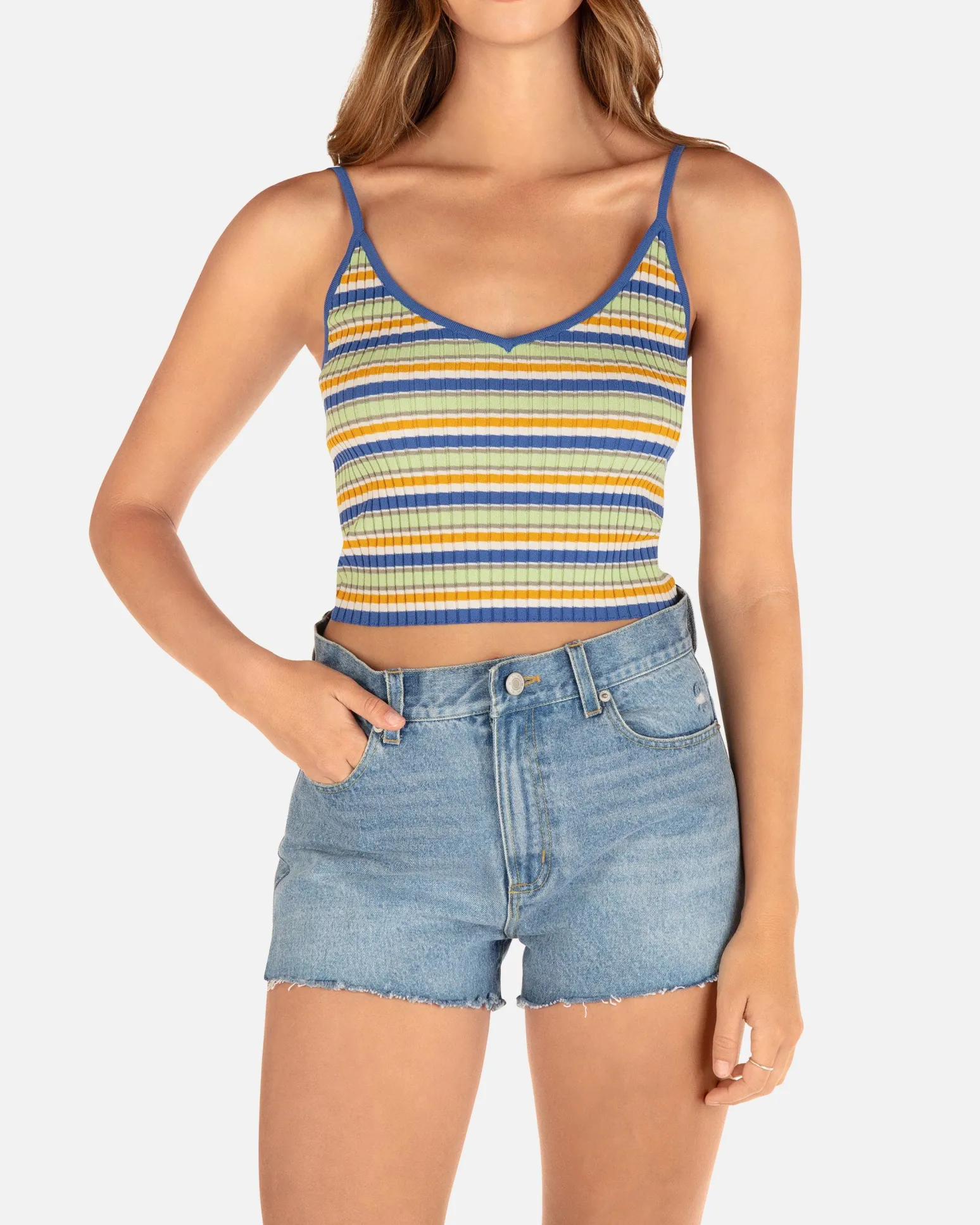 Women Hurley Tops & T-Shirts*Redondo Stripe Sweater Tank