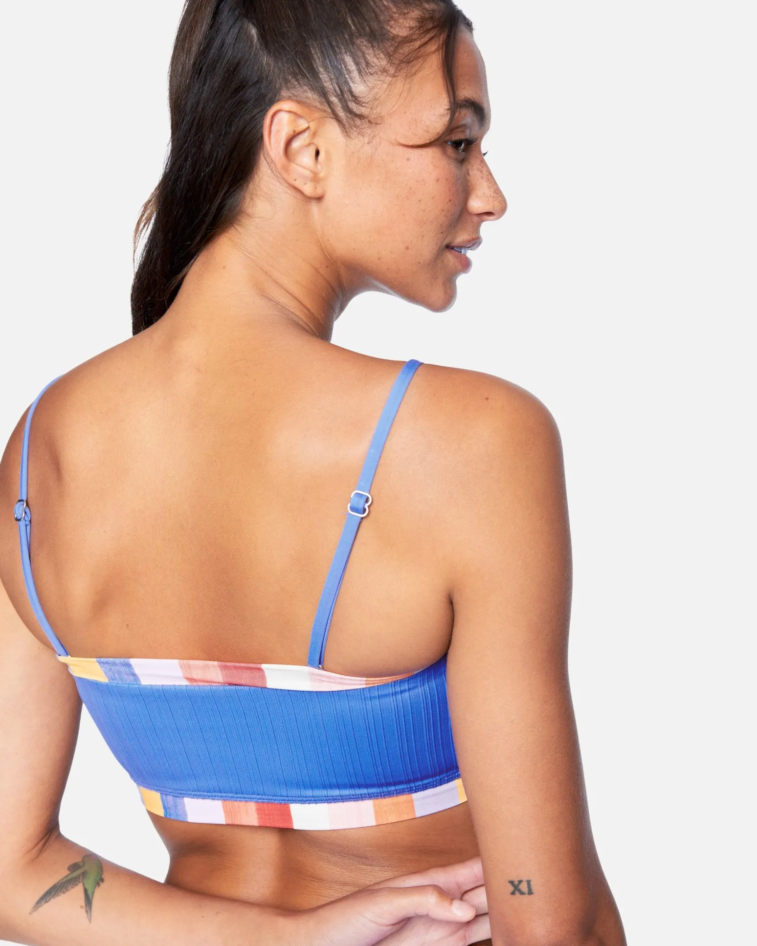 Women Hurley Bikini Tops|Bikinis*Retro Block Tube Bikini Top