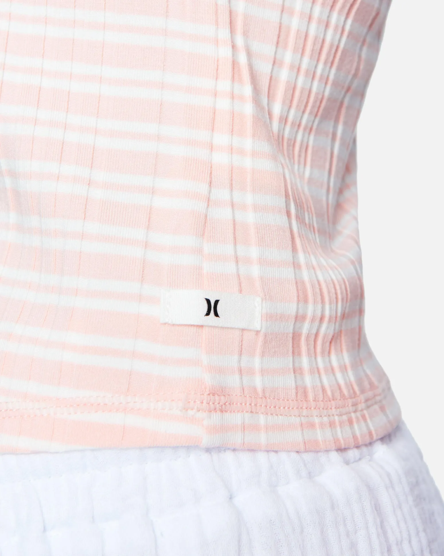Women Hurley Tops & T-Shirts*Rib Short Sleeve Henley T-Shirt