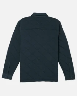 Hurley Tshirts & Tops|Button Downs*Santa Cruz Quilted Long Sleeve Fleece