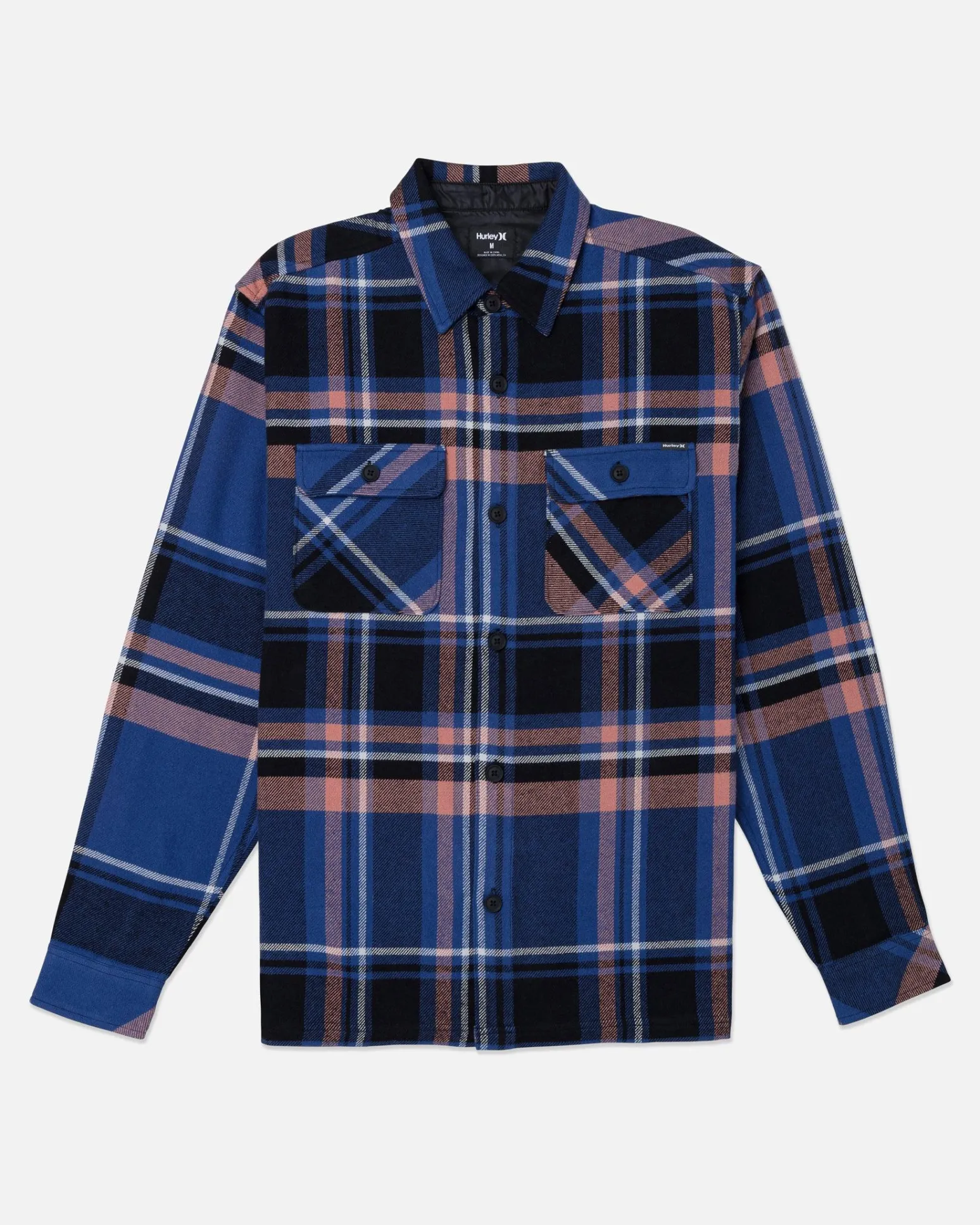 Hurley Tshirts & Tops|Button Downs*Santa Cruz Shorline Long Sleeve Flannel