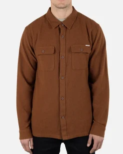 Hurley Tshirts & Tops|Button Downs*Santa Cruz Twill Long Sleeve Flannel
