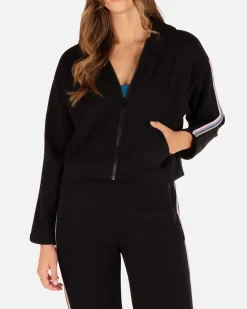 Women Hurley Hoodies & Fleece*Side Stripe Hoodie