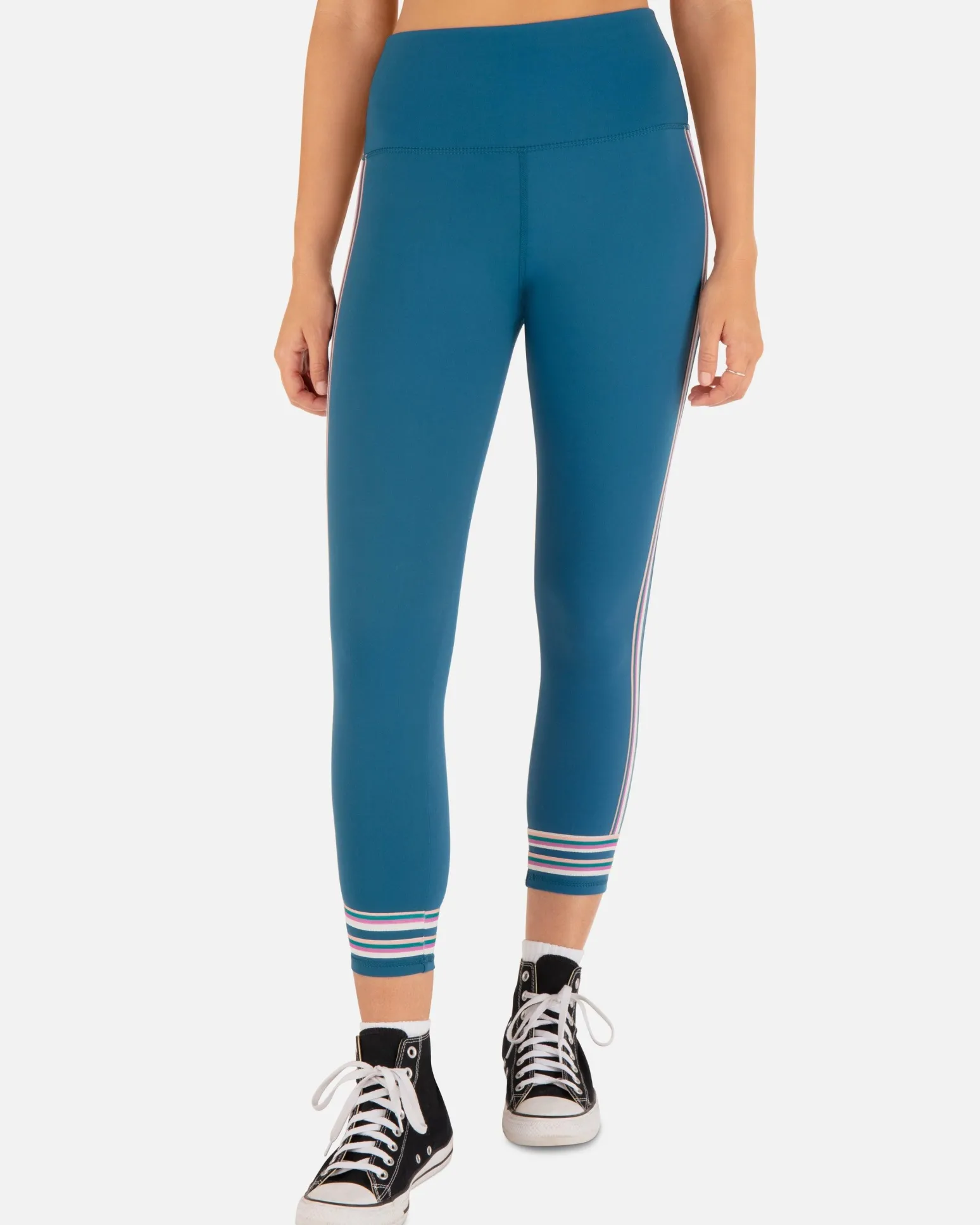 Women Hurley Activewear|Shorts & Bottoms*Side Stripe Legging 7/8"